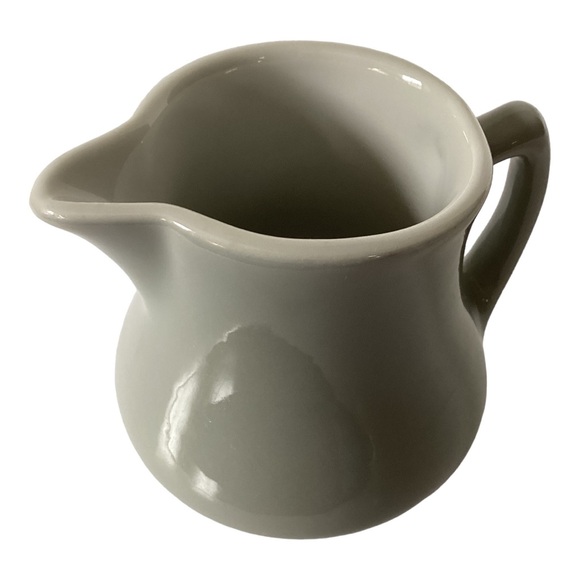 Shenango Ceramic Pottery Creamer Syrup Restaurant Hotel Ware Light Green VTG EUC - Picture 9 of 14